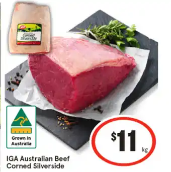 IGA Australian Beef Corned Silverside offer