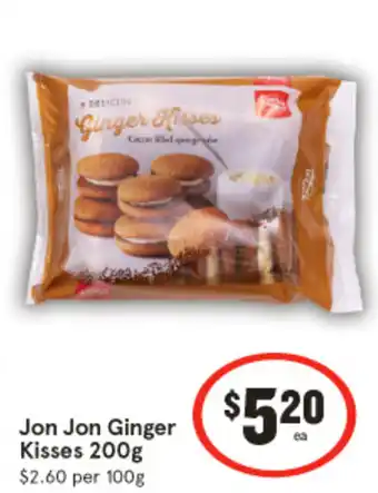 IGA Jon Jon Ginger Kisses offer