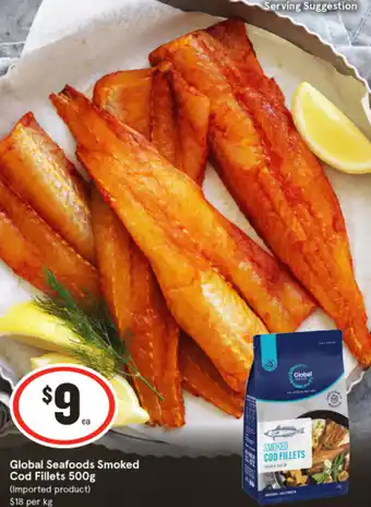 IGA Global Seafoods Smoked Cod Fillets offer