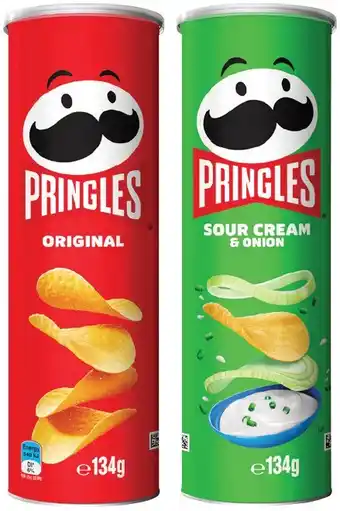 IGA Pringles Chips 118‑134g Selected Varieties offer