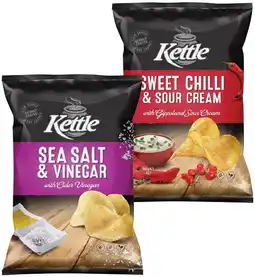 IGA Kettle Potato Chips 135‑165g Selected Varieties offer