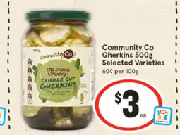 IGA Community Co Gherkins offer