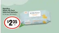 IGA BabyBoo Wipes offer