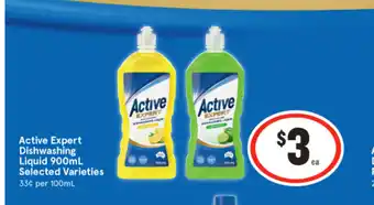 IGA Active Expert Dishwashing Liquid offer