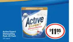 IGA Active Expert Dishwashing Pods offer