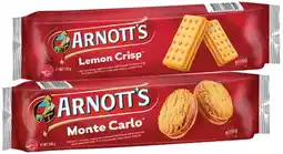 IGA Arnott's Cream Biscuits 200‑250g Selected Varieties offer