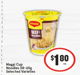 IGA Maggi Cup Noodles offer