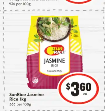 IGA SunRice Jasmine Rice offer