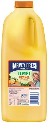 IGA Harvey Fresh Tempt Juice Drink 2 Litre Selected Varieties offer