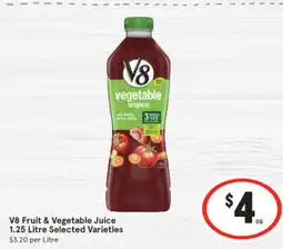 IGA V8 Fruit & Vegetable Juice offer