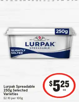 IGA Lurpak Spreadable 250 g offer