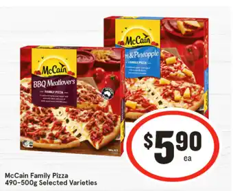 IGA McCain Family Pizza offer