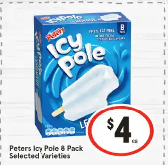 IGA Peters Icy Pole offer