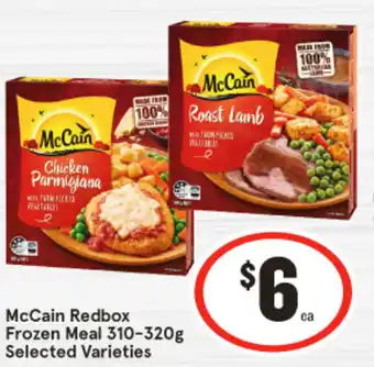 IGA McCain Redbox Frozen Meal offer