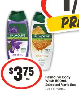 IGA Palmolive Body Wash offer