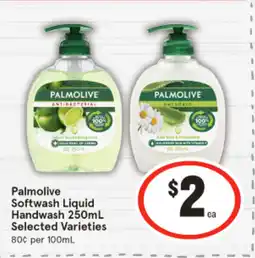 IGA Palmolive Softwash Liquid Handwash offer