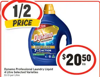 IGA Dynamo Professional Laundry Liquid offer