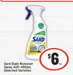 IGA Sard Stain Remover Spray offer