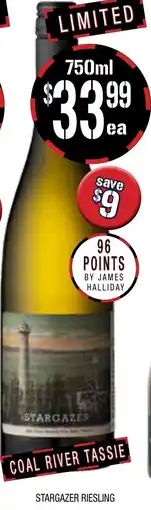 Farmer Jack's Stargazer Riesling offer