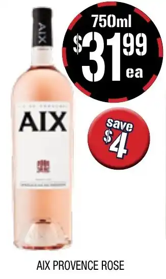 Farmer Jack's Aix Provence Rose offer