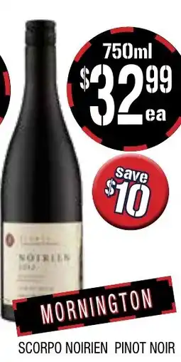 Farmer Jack's Scorpo Noirien Pinot Noir offer