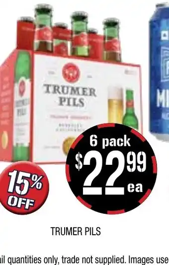 Farmer Jack's Trumer Pils offer