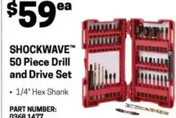 Blackwoods Shockwave 50 Piece Drill and Drive Set offer