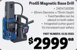 Blackwoods Pro65 Magnetic Base Drill offer