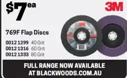 Blackwoods 769F Flap Discs offer