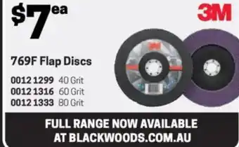 Blackwoods 769F Flap Discs offer