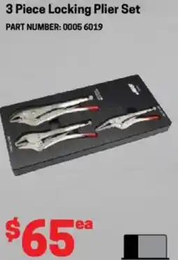 Blackwoods 3 Piece Locking Plier Set offer