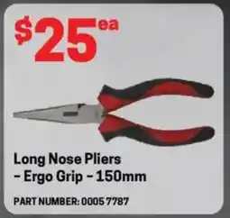 Blackwoods Long Nose Pliers -Ergo Grip-150mm offer