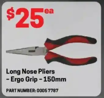 Blackwoods Long Nose Pliers -Ergo Grip-150mm offer