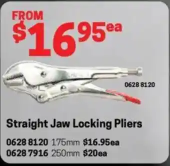 Blackwoods Straight Jaw Locking Pliers offer