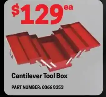 Blackwoods Cantilever Tool Box offer