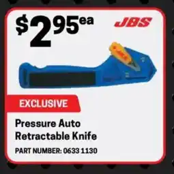 Blackwoods Pressure Auto Retractable Knife offer