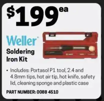 Blackwoods Soldering Iron Kit offer