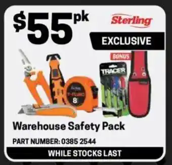 Blackwoods Warehouse Safety Pack offer