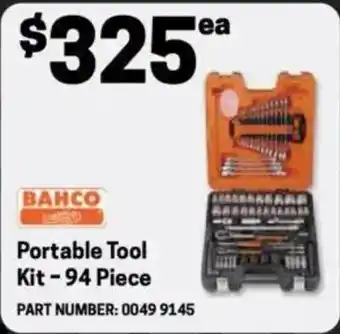 Blackwoods Portable Tool Kit - 94 Piece offer