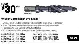 Blackwoods OnSite+ Combination Drill & Taps M3x0.5 offer