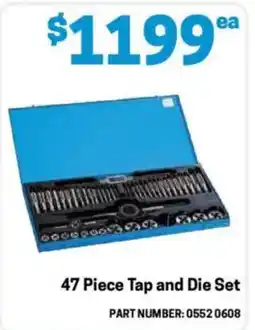 Blackwoods 47 Piece Tap and Die Set offer