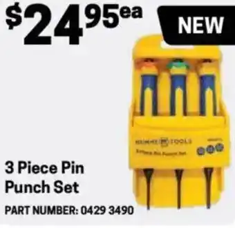 Blackwoods 3 Piece Pin Punch Set offer