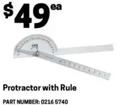 Blackwoods Protractor with Rule offer