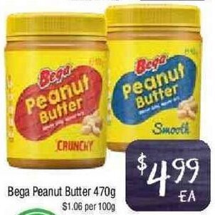 Bega Peanut Butter 470g