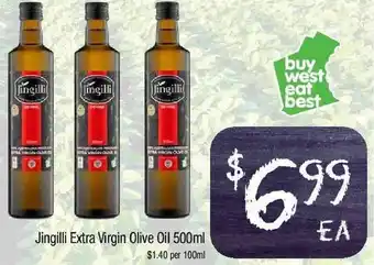Foodworks JingilllI Extra Virgin Olive Oil 500ml offer