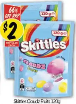 NQR Skittles Cloudz Fruits offer