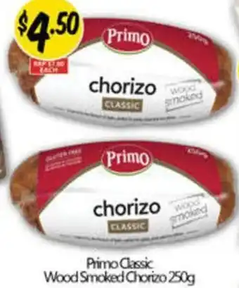 NQR Primo Classic Wood Smoked Chorizo offer