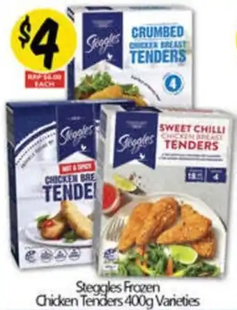 NQR Steggles Frozen Chicken Tenders offer