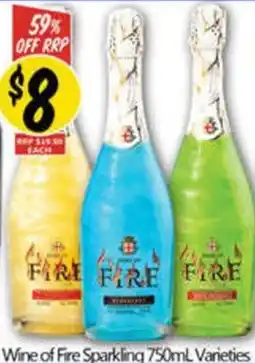 NQR Wine of Fire Sparkling offer