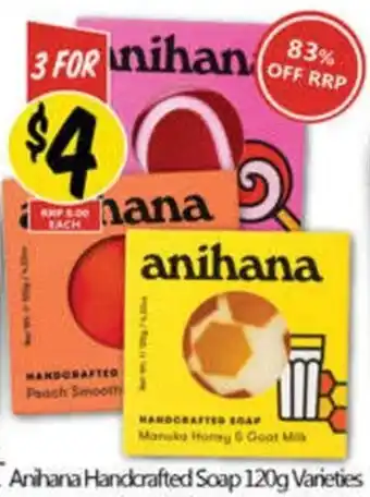 NQR Anihana Handcrafted Soap offer